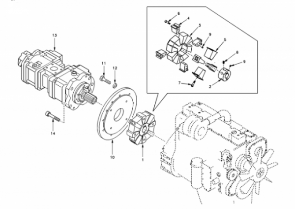 Pompe hydraulique