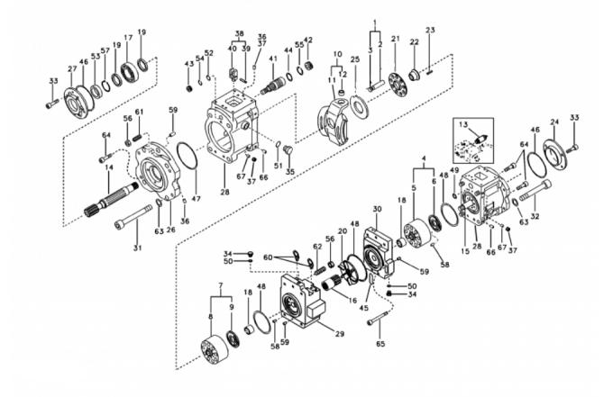 Hydraulisk pumpe